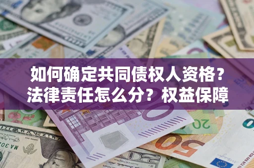 武汉如何确定共同债权人资格？法律责任怎么分？权益保障技巧揭秘！