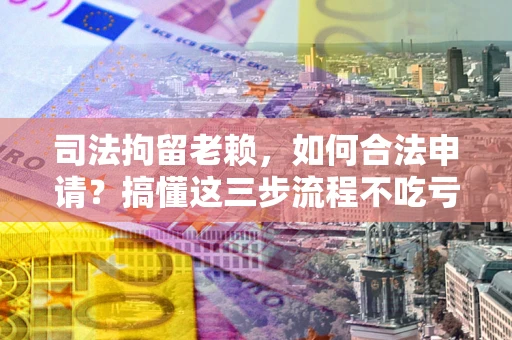 武汉司法拘留老赖，如何合法申请？搞懂这三步流程不吃亏！