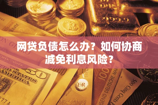 武汉网贷负债怎么办？如何协商减免利息风险？