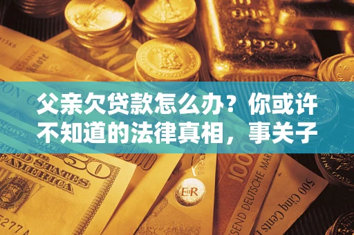 武汉父亲欠贷款怎么办？你或许不知道的法律真相，事关子女未来