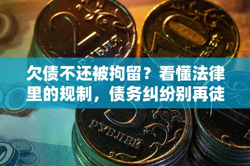 武汉欠债不还被拘留？看懂法律里的规制，债务纠纷别再徒劳奔波