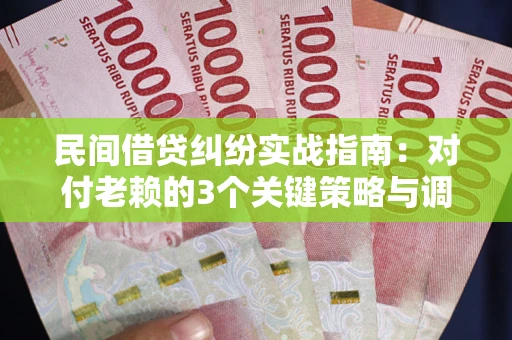 武汉民间借贷纠纷实战指南：对付老赖的3个关键策略与调解盲区解析