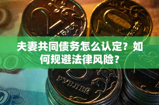武汉夫妻共同债务怎么认定？如何规避法律风险？