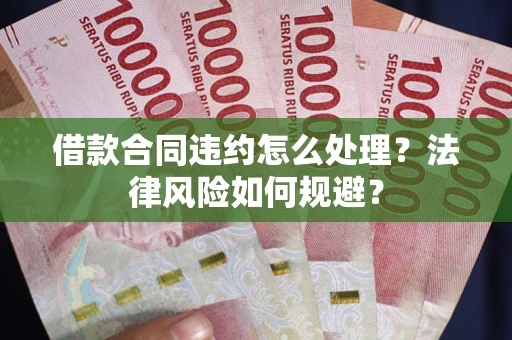 武汉借款合同违约怎么处理？法律风险如何规避？