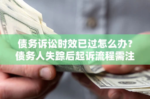 武汉债务诉讼时效已过怎么办？债务人失踪后起诉流程需注意什么？