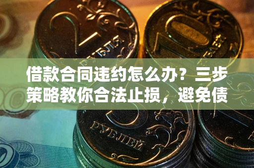 武汉借款合同违约怎么办？三步策略教你合法止损，避免债务危机升级