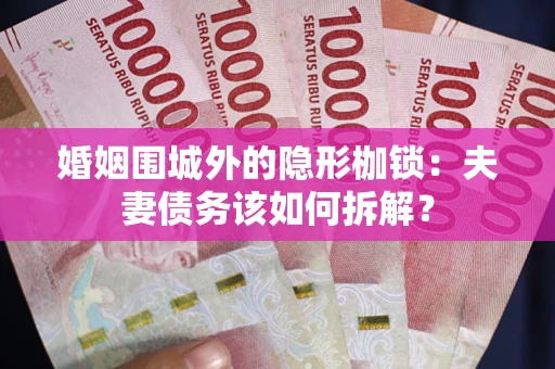 武汉婚姻围城外的隐形枷锁：夫妻债务该如何拆解？
