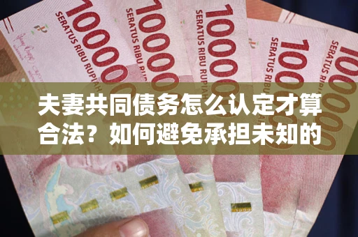 武汉夫妻共同债务怎么认定才算合法？如何避免承担未知的债务风险？