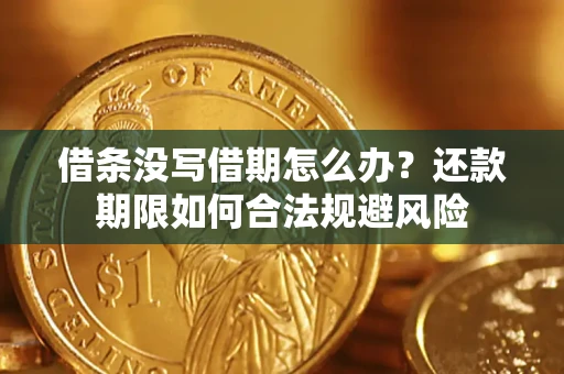 武汉借条没写借期怎么办？还款期限如何合法规避风险